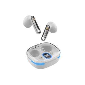 White Shark HYPERBEAT-W GEB-TWS37W white bluetooth in-ear earphones with microphone - Headphone and Bluetooth Speaker