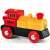 Brio 33594 Two-Way Battery Powered Engine, yellow and red toy train with headlight