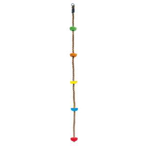 Bino Mászó kötél színes fa lépcsőkkel 83164568 Kültéri játék - 10 000,00 Ft - 15 000,00 Ft
