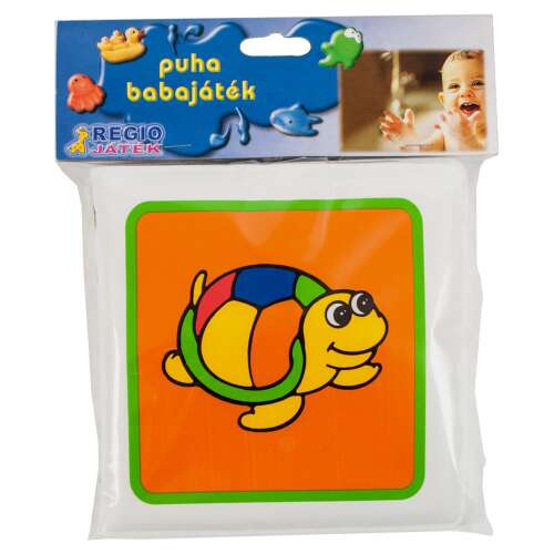 Regio Jatek bath book with a turtle on the cover