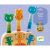 Djeco Hipp-hupp Pop Up Toy for Toddlers, wooden animal figures