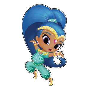 Shimmer and Shine wall sticker, Shine character, kids room decor,  Marko Falidekor habszivacs - Marko Kids' Wall Sticker