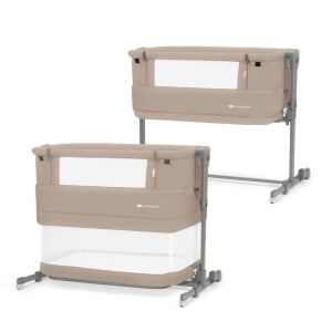 Кошарка за съвместно спане Kinderkraft Neste Grow Cot, бежова