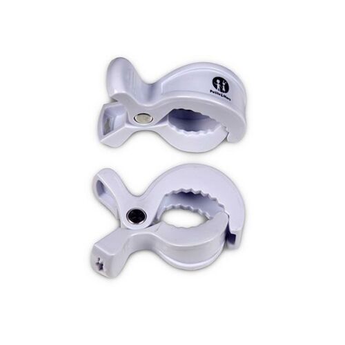 Petite and Mars pram clip 2pcs white 122508560