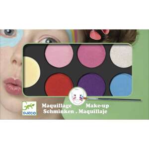 Djeco arcfesték paletta, 6 szín, édes, smink, gyerekeknek, arcfestés, buli, jelmez, halloween, farsang - Arcfesték