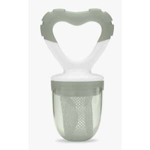 Nuvita babaétel-adagoló, zöld, szív alakú fogantyúval, biztonságos a babák számára gyümölcsök, zöldségek és egyéb ételek fogyasztásához - Nuvita