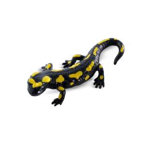 Bullyland 68493 Salamandra, čierna a žltá figúrka salamandry - Bullyland