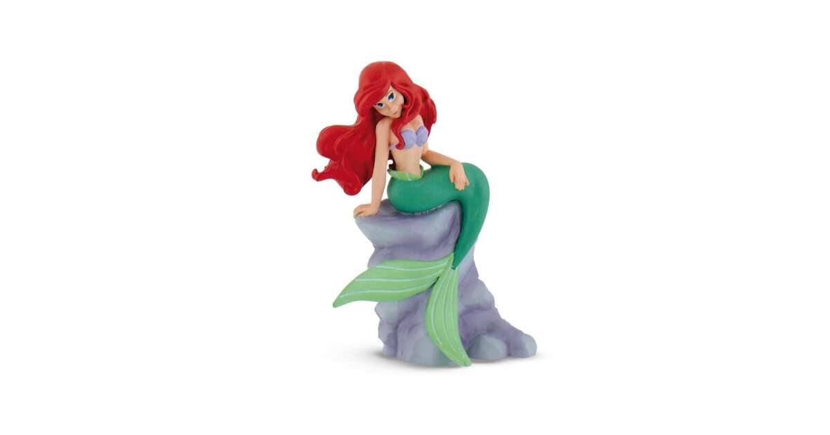 Rare tirelire en pvc vintage La petite sirène Bully des années 1990 Disney Ariel - France