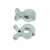 2 pack of mint green stroller clips for attaching toys, blankets, and other accessories to strollers and car seats