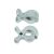 Petite and Mars pram clip 2pcs mint 83174066
