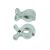 Petite and Mars pram clip 2pcs mint 83174066
