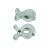 Petite and Mars pram clip 2pcs mint 83174066