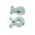 Petite and Mars pram clip 2pcs mint 83174066