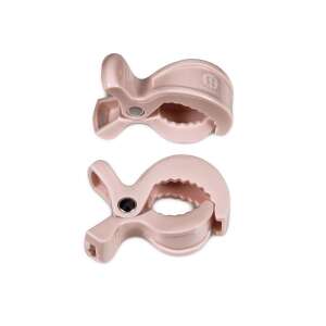 Babakocsi Rögzítő Klippek - 2 db - Rózsaszín