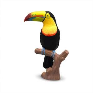 Bullyland 69400 Keel-billed Toucan figurine, realistic hand-painted toucan toy for kids - Bullyland Figure