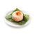Salmon pate on a plate, seafood appetizer