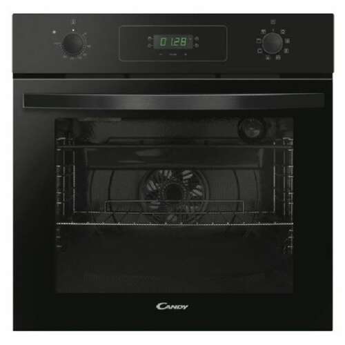 Candy FIDCP N615 L Einbau-Backofen, schwarz, 65L, 8 Funktionen, Dampfreinigung, A+ Energieklasse