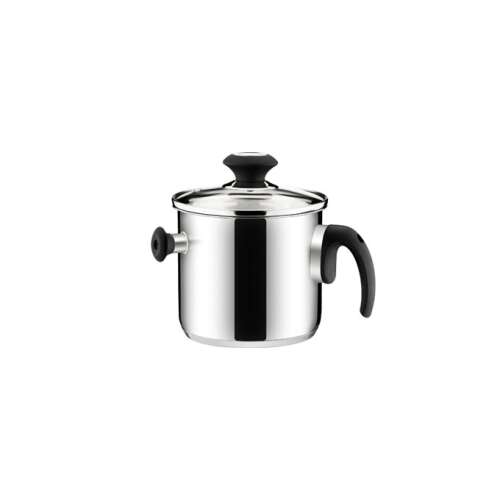 Tescoma PRESTO Double Wall Milk Boiler with Lid, 2.0 L
