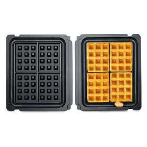 Sage SGR001 GOFRISÜTŐ LAP (SGR700) gofrisütő lapok, tapadásmentes felület, könnyen tisztítható, mosogatógépben mosható - Gofrisütő