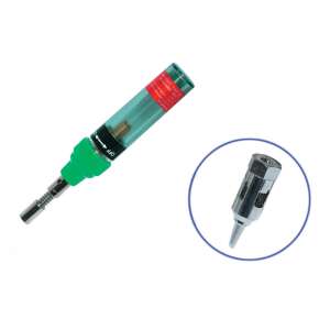 Gázpáka állítható lánggal, 2 db fejjel, butángázzal tölthető, 130 mm hosszú - Home by Somogyi