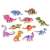 11-Piece Wooden Dinosaur Shape Sorter Puzzle 83200884