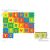 Colorful 26-piece foam playmat with letters 20 x 20 x 1 cm 83202308