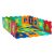 Colorful 26-piece foam playmat with letters 20 x 20 x 1 cm 83202308
