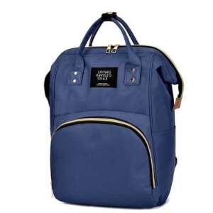 Pelenkázó táska vízálló kivitelben, többfunkciós baba-mama hátitáska, kismama táska, pelenkázó hátizsák - Kék 88560903 Pelenkázó táska