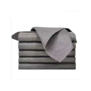 5 pack of grey microfiber cloths for cleaning - Household wipes