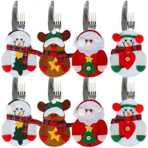 Christmas Cutlery Holders (8 pcs) 97141576 - Nonbrand Christmas Decoration