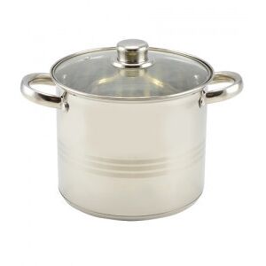 Bachmayer 10 literes rozsdamentes acél leveses fazék fedővel - Bachmayer