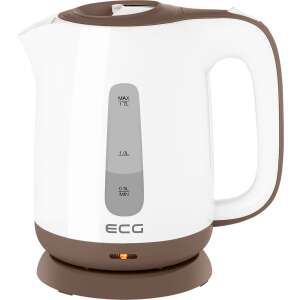ECG RK 1759 Classica Bruno elektromos vízforraló, fehér és barna színben, 1,7 literes kapacitással - ECG