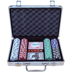 Buffalo Póker szett alumínium kofferban 200 chips 89256250 