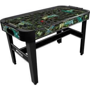 Buffalo Air Attack léghoki asztal, egy szórakoztató játék az egész család számára, egyedi második világháborús dizájnnal, fekete-zöld álcázó mintával és gyors, sima játékfelülettel. - Léghoki asztal