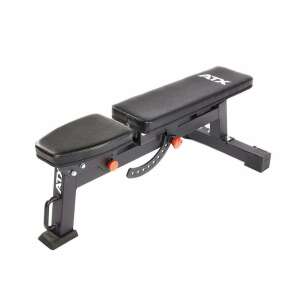 ATX MBX-610 állítható súlyzópad, fekete, 3/4 nézet - Edzőpad