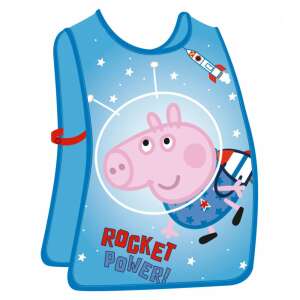 Peppa Pig Rocket Power kids painting smock, blue with stars and rocket design - Kids' apron
