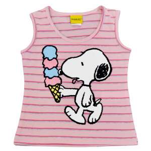 Pamut kislány trikó Snoopy mintával - 98-as méret 83243485 "Minnie"  Gyerek trikó, atléta