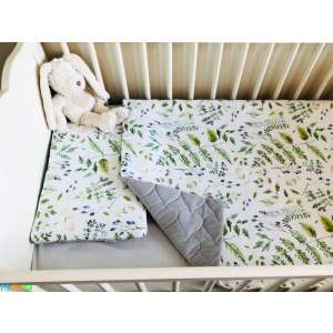 Migotka Prémium Babatakaró, Leveles minta, 70x100 cm, puha pamut és bársony, babaágyba, babakocsiba vagy mózeskosárba - Babatakaró