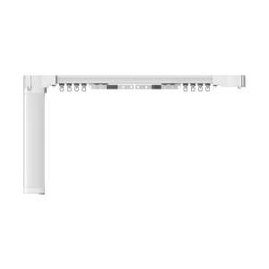 LUXION Intelligens Függöny Sín, 3.2m, fehér, elektromos motor, oldalnézet - Okos eszköz