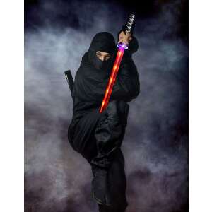 Szamuráj kard gyerekeknek LED fényekkel és hangeffektekkel - játék katana kis ninjáknak (BBJ)
