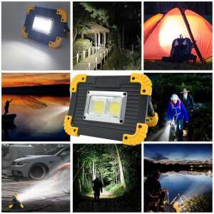 20W CBL Trial LED lámpa, akkus reflektor, munkalámpa - túrázáshoz, szereléshez, kempingezéshez (BBL) 83255385 
