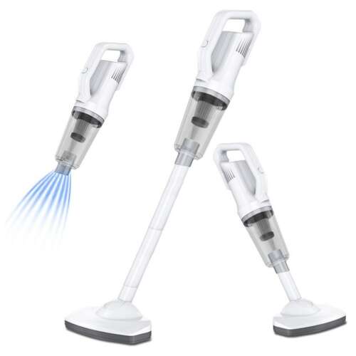 Vezeték nélküli, akkumulátoros álló porszívó HEPA szűrővel - autó és lakás takarításhoz is rendkívül praktikus - 120W (BBV)