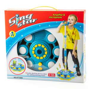 SING STAR LED mp3 játék mikrofon - kék (BBJ) 83256626 Játék hangszer - Mikrofon