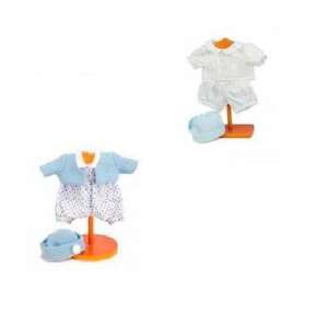Antonio Juan fiú baba ruha 26 cm-es babához, 2 részes szett, kék és fehér - Antonio Juan