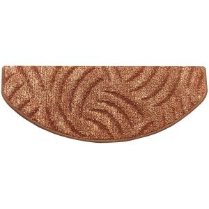 Barna lépcsőszőnyeg karmolt mintával, 65x24 cm - Lépcsőszőnyeg