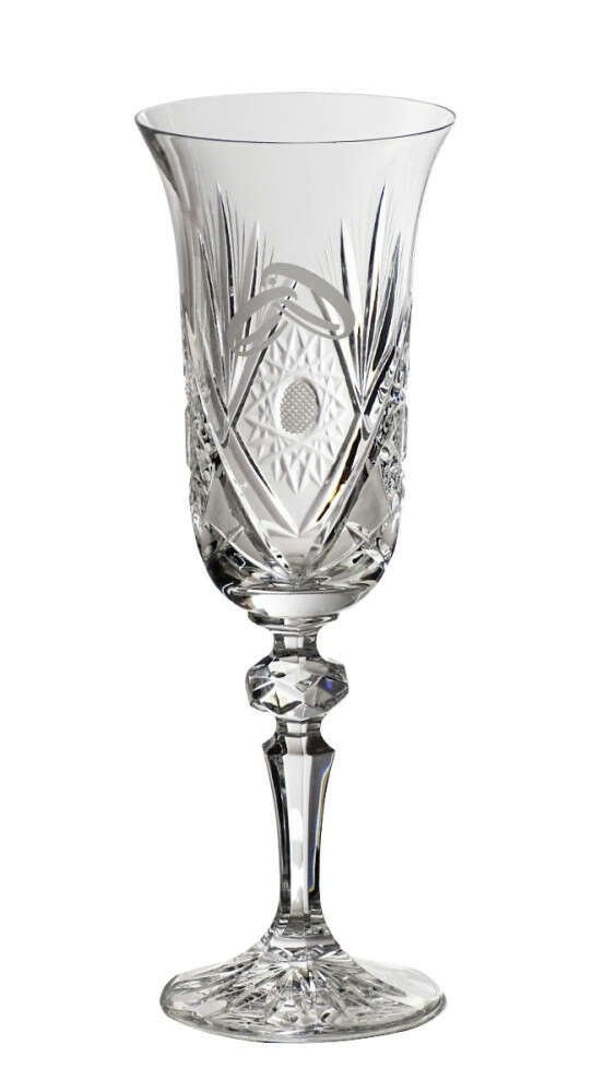 Laura * Cristal Pahar de șampanie 150 ml (LGyű17320)