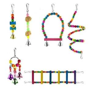 Set de joacă pentru papagali 83319259 - Creșterea păsărilor