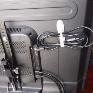 Organizator de cabluri alb autoadeziv (set de 2) 83320010 - Cabluri și accesorii