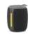 Gembird SPK-BT-LED-03-BK portable bluetooth speaker with yellow LED light, black
