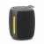 Gembird SPK-BT-LED-03-BK portable bluetooth speaker with yellow LED light, black